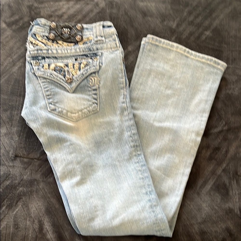 Women's Light Blue Miss Me Jeans
